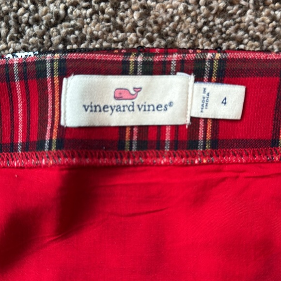 Vineyard vines plaid skirt - Picture 2 of 3